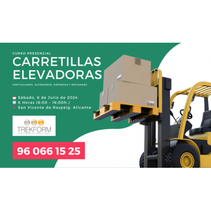 CURSO DE OPERARIO CARRETILLERO EN ALICANTE