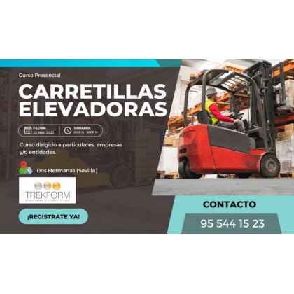 CURSO FORMACIÓN CARRETILLAS ELEVADORAS EN SEVILLA