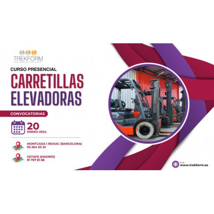 CONVOCATORIAS ENERO PARA EL CURSO DE CARRETILLERO