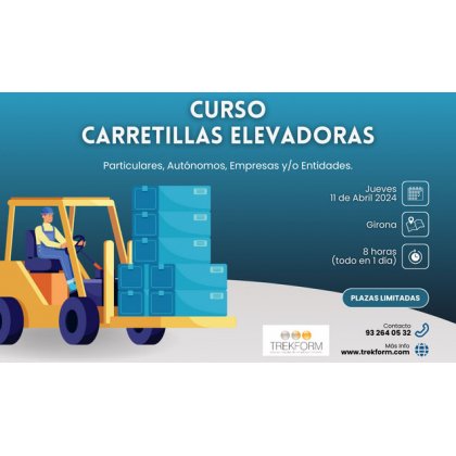 CURSO CARRETILLERO EN GIRONA – 11 ABRIL 2024