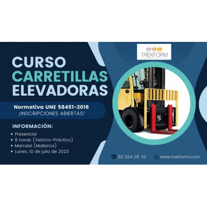 CURSO CARRETILLERO EN MARRATXÍ (MALLORCA)