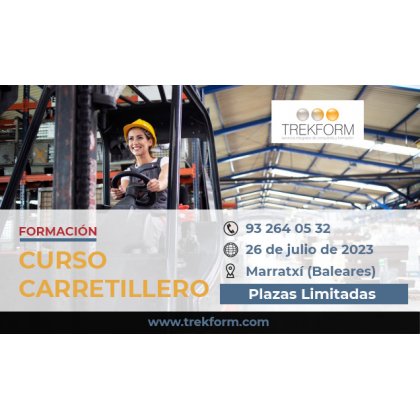 CURSO CARRETILLERO EN BALEARES (MARRATXÍ-JULIO)