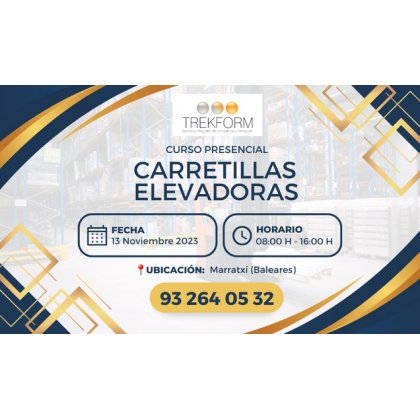 CURSO CARRETILLERO EN ISLAS BALEARES (MARRATXÍ)