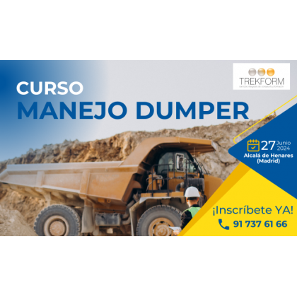 CURSO MANEJO DE DUMPER-ALCALÁ DE HENARES (MADRID)