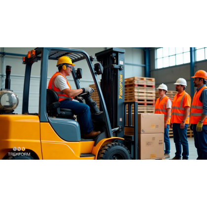 Curso de carretillas elevadoras en Girona con prácticas reales y carnet de carretillero