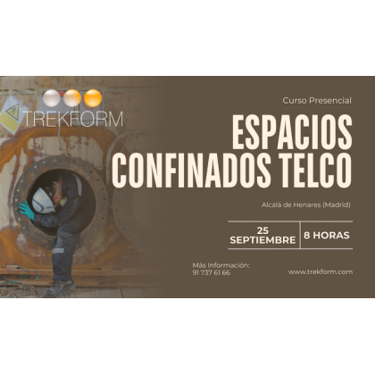 CURSO ESPACIOS CONFINADOS EN MADRID-25 SEPTIEMBRE