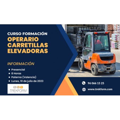 CURSO OPERARIO CARRETILLERO EN PATERNA (VALENCIA)