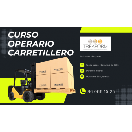 CURSO OPERARIO CARRETILLERO EN SILLA (VALENCIA)