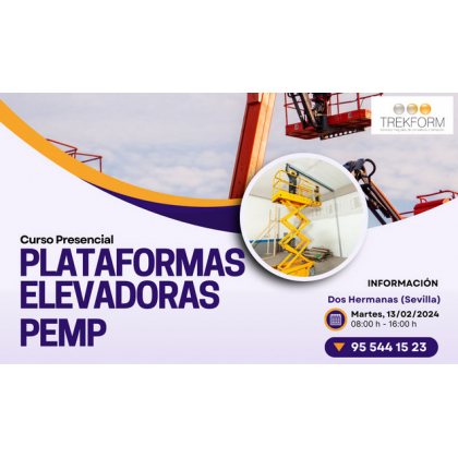 CURSO PLATAFORMAS PEMP EN SEVILLA – FEBRERO 2024