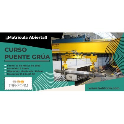 CURSO DE PUENTE GRÚA: FORMACIÓN SEGURA-BARCELONA