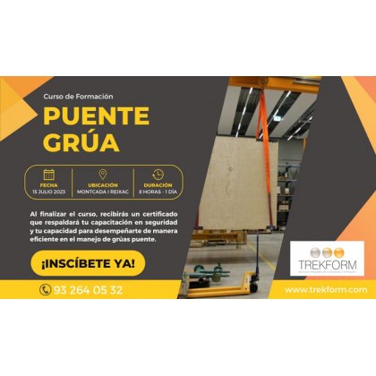 CURSO PUENTE GRÚA EN PROVINCIA DE BARCELONA-2023