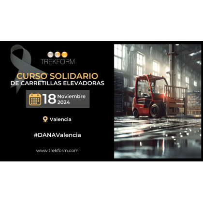 Curso solidario de carretillas elevadoras en Valencia