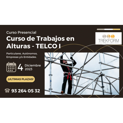 CURSO TELCO I DE TRABAJOS EN ALTURA