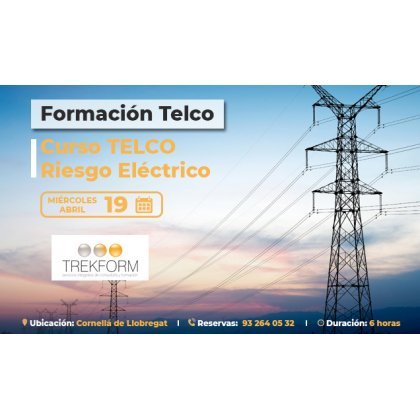 CURSO TELCO RIESGO ELÉCTRICO EN BARCELONA (2023)