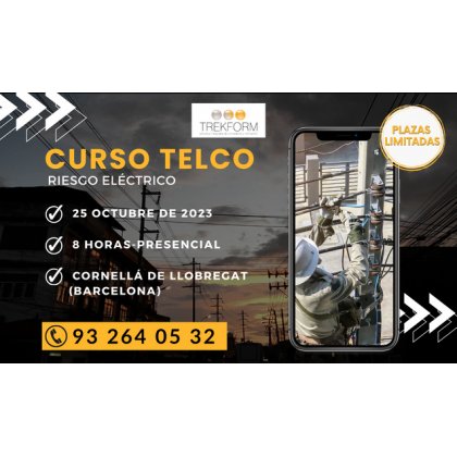 CURSO TELCO RIESGO ELECTRICO EN BARCELONA