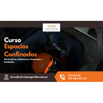 FORMACIÓN CURSO ESPACIOS CONFINADOS EN BARCELONA