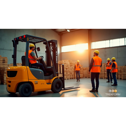 Formación de operario de carretillas elevadoras en Huelva