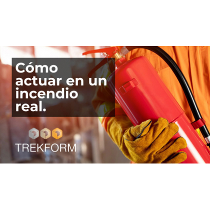 Cómo actuar en un incendio real