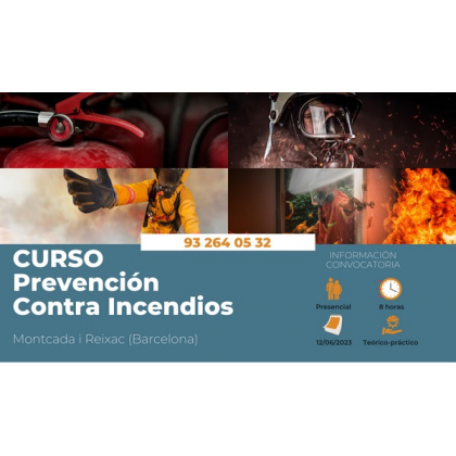 CURSO PREVENCIÓN RIESGO DE INCENDIOS EN BARCELONA