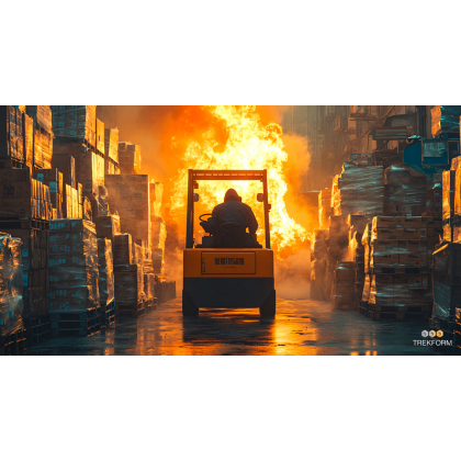 Incendios en el trabajo: el riesgo que nadie ve venir… hasta que ya es tarde. 