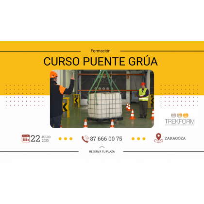 CURSO PUENTE GRÚA EN ZARAGOZA – JULIO 2023