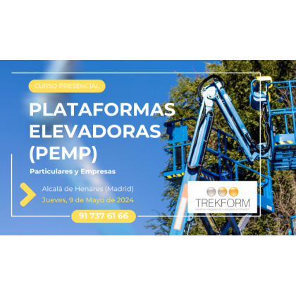 CURSO DE OPERADOR PALATAFORMAS ELEVADORAS PEMP