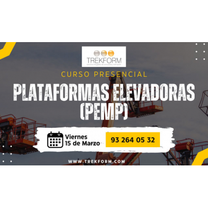 CURSO DE PLATAFORMAS ELEVADORAS (PEMP) EN REUS