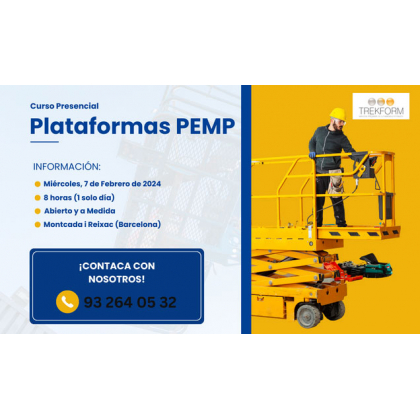 CURSO PLATAFORMAS PEMP EN EL VALLÉS OCCIDENTAL