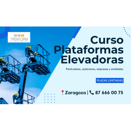 CURSO OPERARIO PLATAFORMAS PEMP EN ZARAGOZA