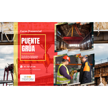 CURSO PUENTE GRÚA EN GETAFE (MADRID)