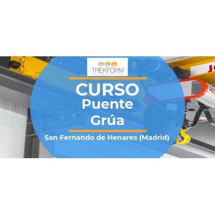 CURSO OFICIAL PUENTE GRÚA EN MADRID