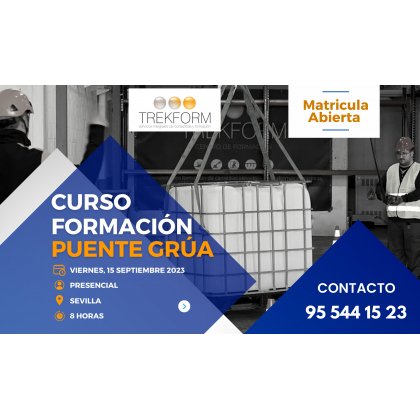 CURSO DE PUENTE GRÚA EN SEVILLA, SEPTIEMBRE 2023