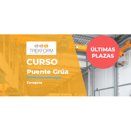 CURSO OPERADOR DE PUENTE GRÚA EN ZARAGOZA-2022