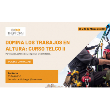 DOMINA LOS TRABAJOS EN ALTURA: CURSO TELCO II