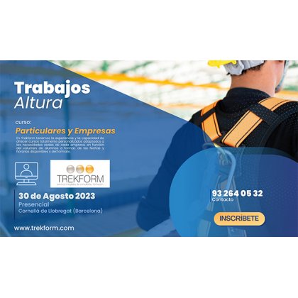 CURSO TRABAJOS ALTURA EN BARCELONA