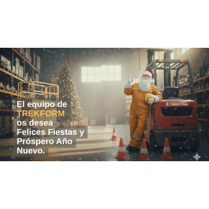 ¡Felices fiestas de todo el equipo Trekform!