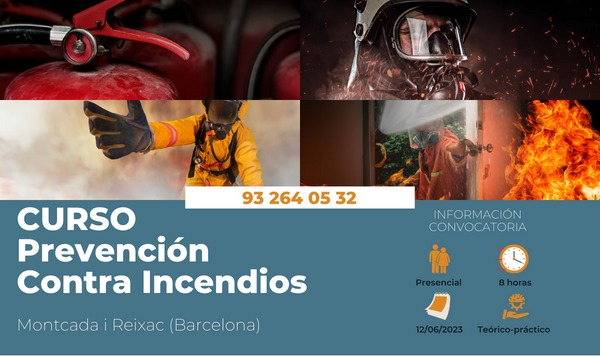 CURSO PREVENCIÓN RIESGO DE INCENDIOS EN BARCELONA