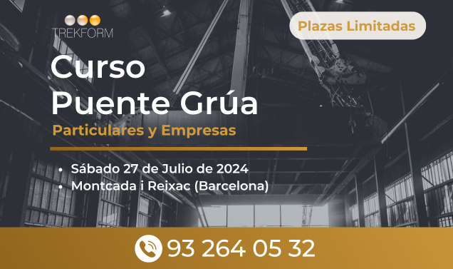 CURSO PUENTE GRÚA EN MONTCADA I REIXAC(BARCELONA)