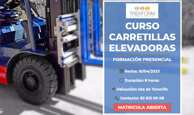 CURSO DE CARRETILLERO EN TENERIFE ¡INSCRÍBETE YA!