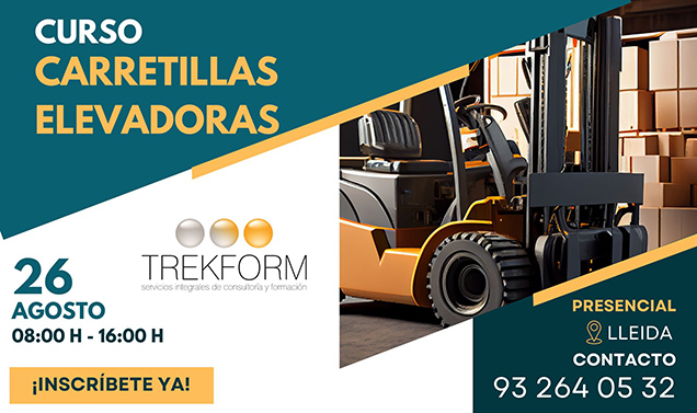 CURSO EN LLEIDA DE CARRETILLAS ELEVADORAS