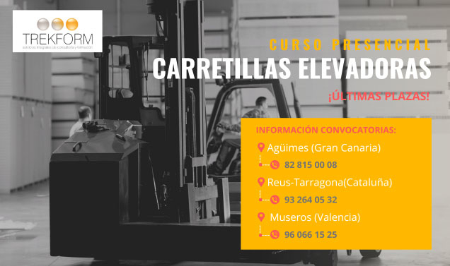 ¡ÚLTIMA OPORTUNIDAD, REALIZA CURSO CARRETILLERO!