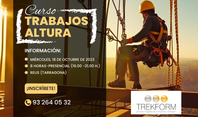 CURSO TRABAJOS ALTURA EN REUS (TARRAGONA)