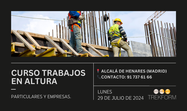 CURSO TRABAJO ALTURAS EN ALCALÁ DE HENARES-MADRID