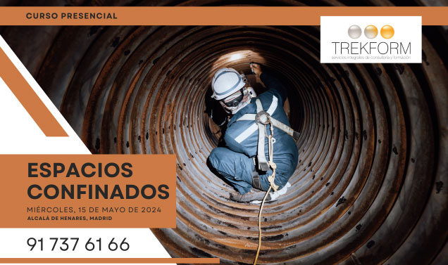 CURSO DE ESPACIOS CONFINADOS ALCALÁ DE HENARES