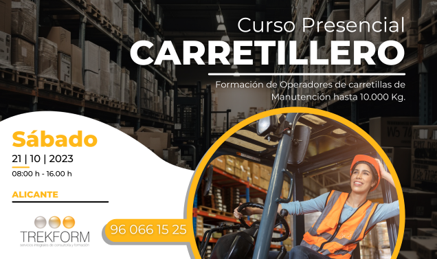 CURSO DE CARRETILLAS ELEVADORAS ALICANTE