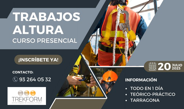 CURSO TRABAJOS EN ALTURA EN REUS (TARRAGONA)