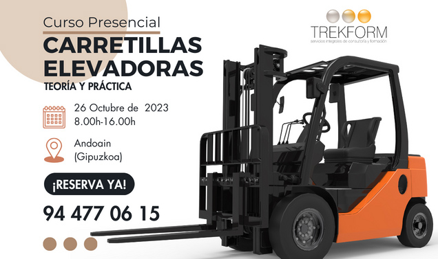 CURSO PRESENCIAL CARRETILLERO GIPUZKOA