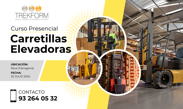 CURSO CARRETILLAS ELEVADORAS EN REUS (TARRAGONA)