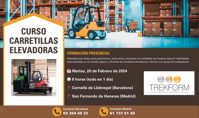 CURSO CARRETILLERO EN 1 DÍA (TEÓRICO-PRÁCTICO)