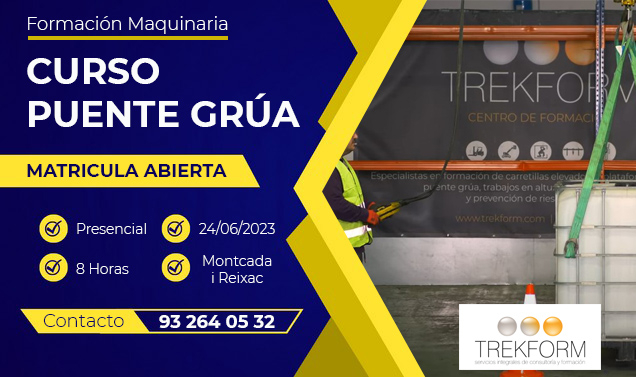 CURSO PUENTE GRÚA: TREKFORM EN MONTCADA I REIXAC